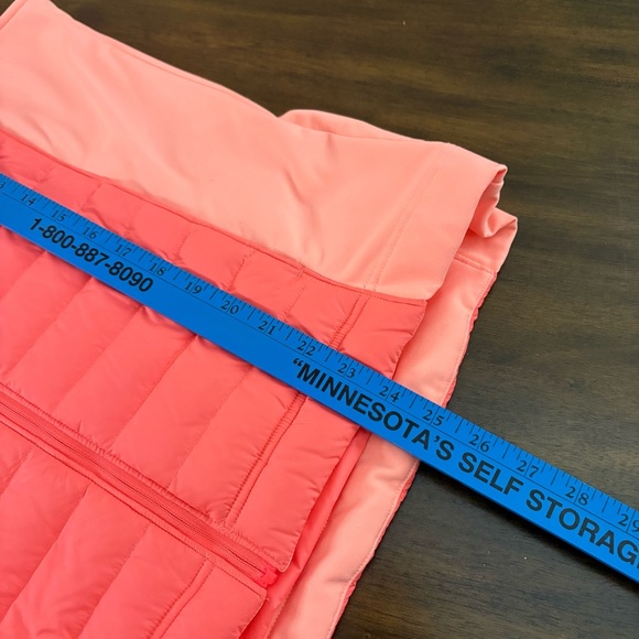 Lucy Coral and Pink Quilted Vest - Picture 8 of 10